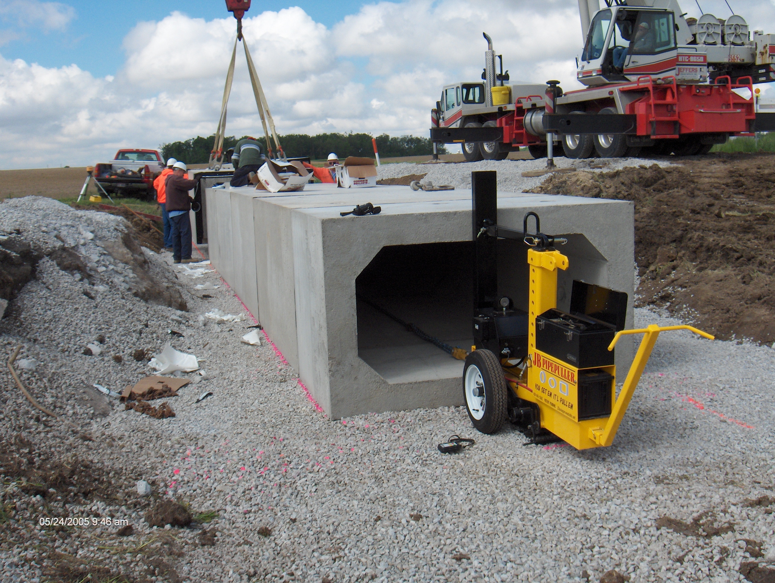 Pipe Pullers Cable, Hydraulic Pipe Pulling Units NTS