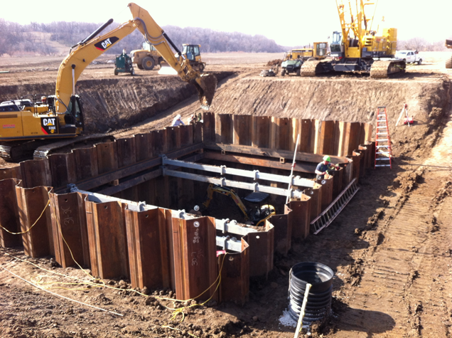 system of hydraulic excavator National Trench  Hydraulic  Excavation Brace Safety