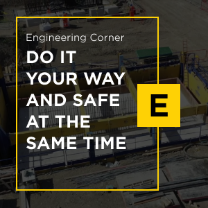Read our Engineering Corner about managing job sites and keeping everyone safe