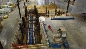 NTS hydraulic manhole brace pipeline