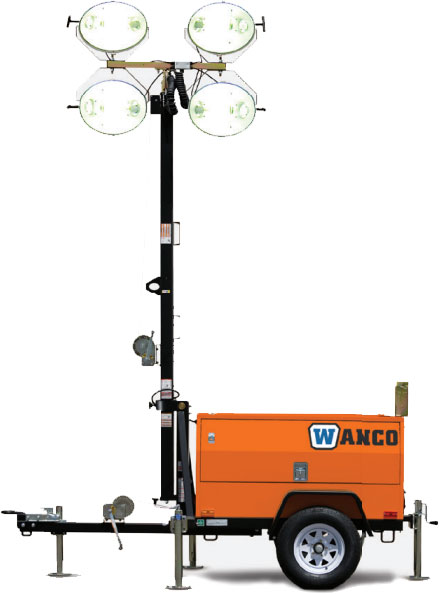 Wanco light tower from National Trench Safety