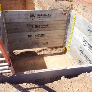 National Trench Safety aluminum trench shields